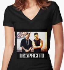 Despacito Women's Fitted V-Neck T-Shirt