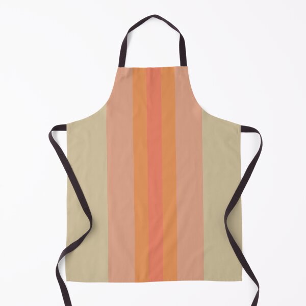 Item preview, Stripes: Soybean, Coral, and Turmeric designed and sold by ChromaMaven.
