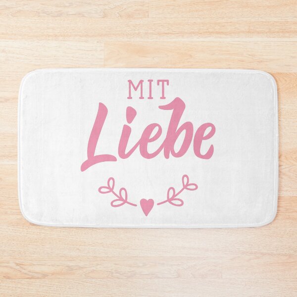 Item preview, Mit liebe. German text: With love. designed and sold by pidzam4e.
