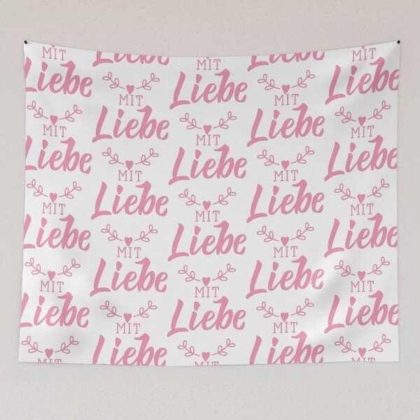 Item preview, Mit liebe. German text: With love. designed and sold by pidzam4e.