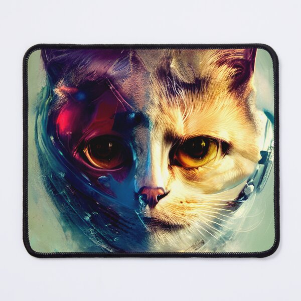 Item preview, cat colorful painting #3 designed and sold by supeart.
