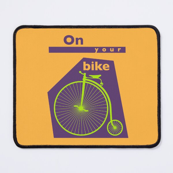 Item preview, On Your Bike (plum) original design designed and sold by pop-and-bee.