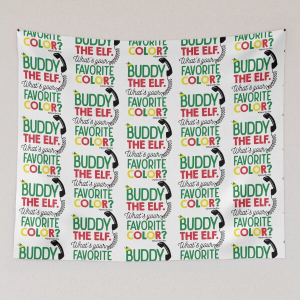 Item preview, What_s Your Favorite Color - Buddy Elf GraphicLoveShop designed and sold by DZNWRK.