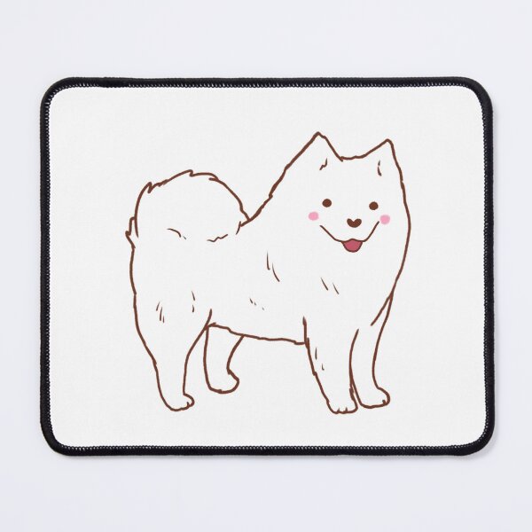 Item preview, Cute cartoon samoyed dog designed and sold by Mayarart.