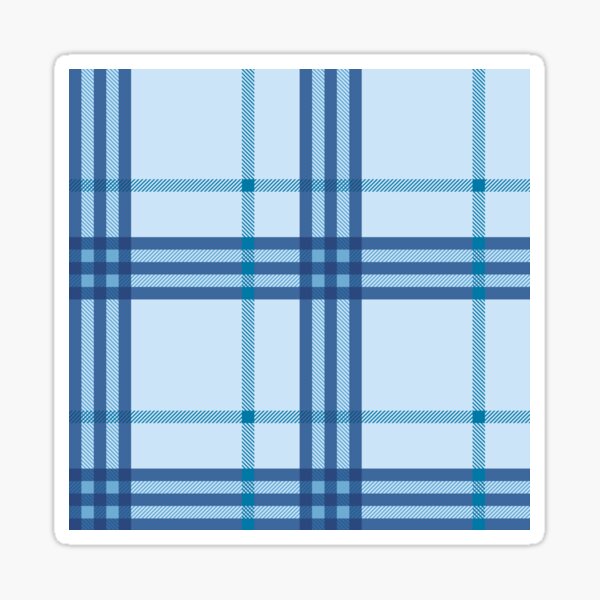 Item preview, Blue Checkered Pattern designed and sold by I Am Cuta.