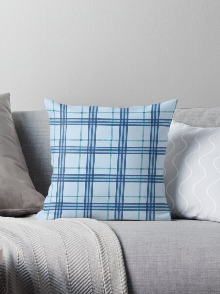 Item preview, Blue Checkered Pattern designed and sold by I Am Cuta.