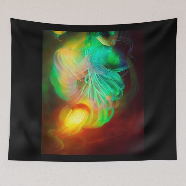 Item preview, glowing jellyfish designed and sold by optimusprime39.