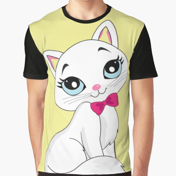 Free Roblox T-shirt soft white and pink hello kitty themed shirt