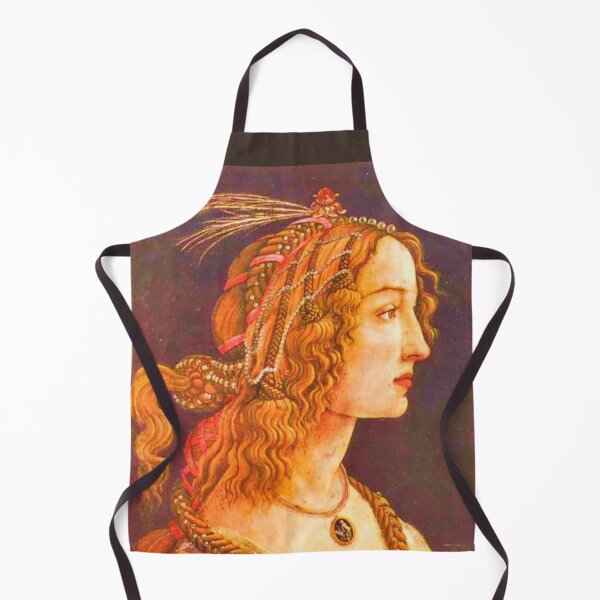 Item preview, Portrait of a Young Woman of Frankfurt Painting by Sandro Botticelli (digitally enhanced by WatermarkNZ Press.) designed and sold by CristalleLisa.