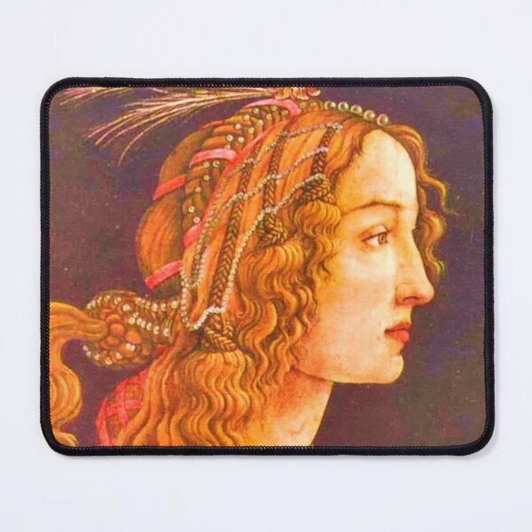 Item preview, Portrait of a Young Woman of Frankfurt Painting by Sandro Botticelli (digitally enhanced by WatermarkNZ Press.) designed and sold by CristalleLisa.