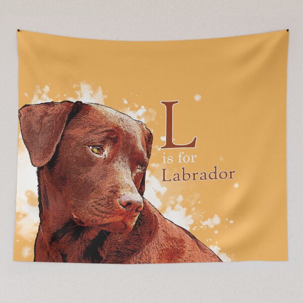 Item preview, L is for Labrador designed and sold by zuluspice.