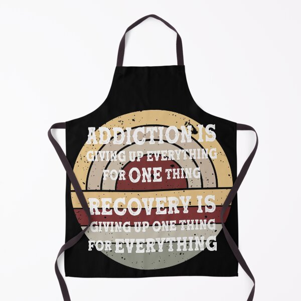 Item preview, Addiction Is Giving Up Everything For One Thing - Addiction Recovery Quote designed and sold by handsoftime2020.