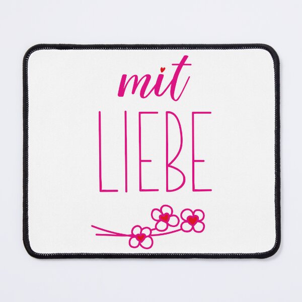Item preview, Mit liebe. German text: With love. designed and sold by pidzam4e.