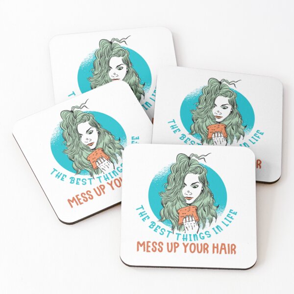 Item preview, The Best Things In Life Mess Up Your Hair  designed and sold by justu-.