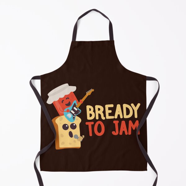 Item preview, Ready to Jam Music | Bread Jam Puns Jokes designed and sold by Fluffy-Vectors.