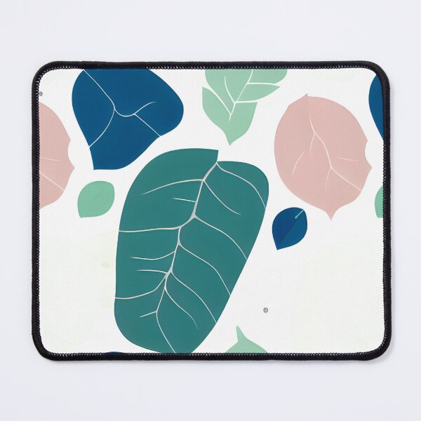 Item preview, seamless leaf blob pattern #4 designed and sold by supeart.