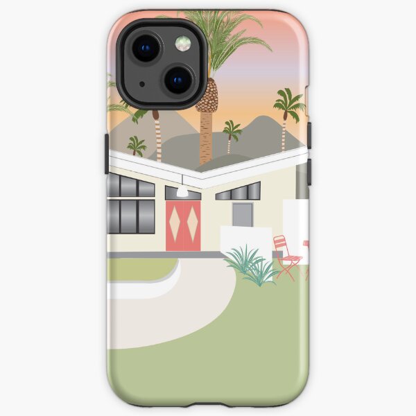 Item preview, Mid century modern Palm Springs house and sunset designed and sold by SweetCoolVibes.