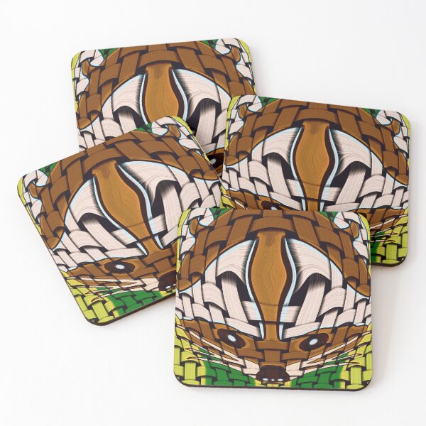 Item preview, INTRIGUING AND FUNNY ABSTRACT PORTRAIT OF A  ADORABLE BABY RACCOON designed and sold by Ralek.