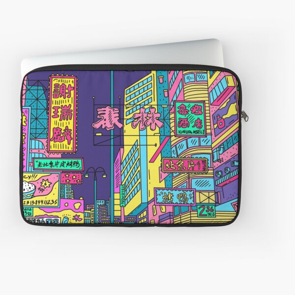 Neon city Laptop Sleeve