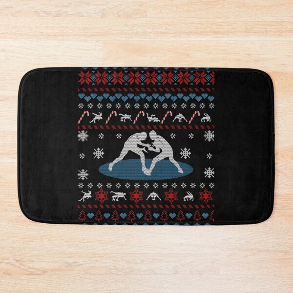 Item preview, Wrestling ugly christmas sweater funny gifts for wrestler designed and sold by GomeThomas.