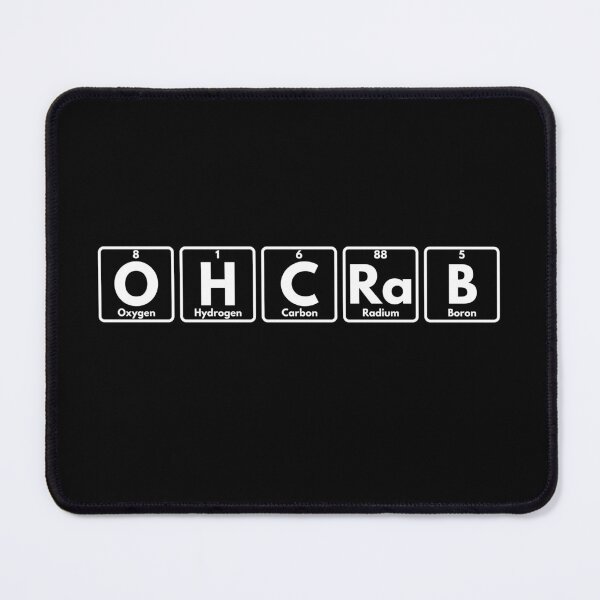 Item preview, Oh Crab Chemical Element designed and sold by ProtonProject.