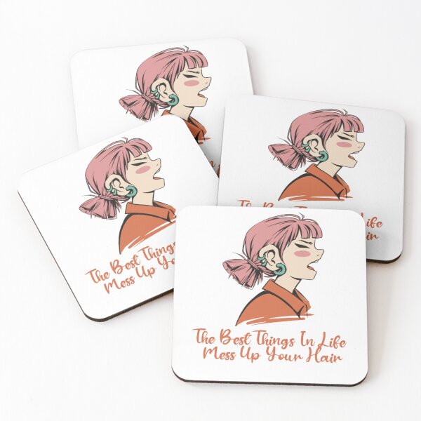 Item preview, The Best Things In Life Mess Up Your Hair  designed and sold by justu-.