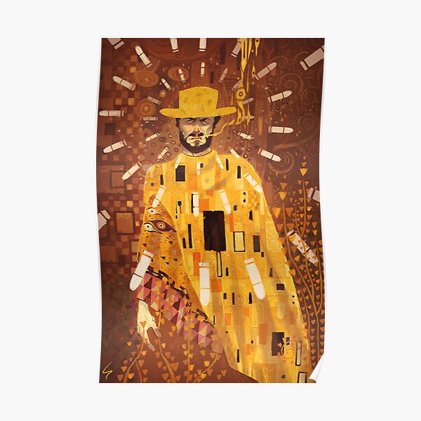 Klimt Eastwood Poster