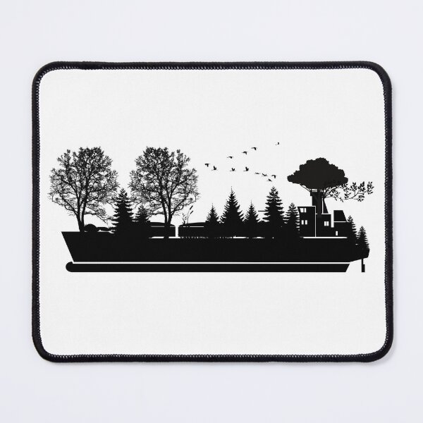 Item preview, Forest on the ship designed and sold by arozdesign.