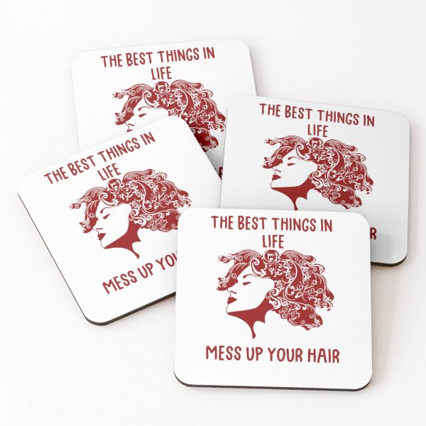 Item preview, The Best Things In Life Mess Up Your Hair  designed and sold by justu-.
