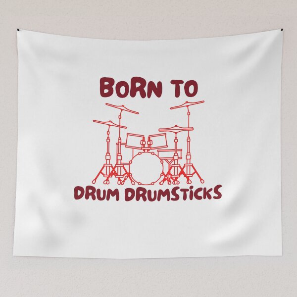 Aperçu de l'œuvre Born To Drum Drumsticks Essentiel T-shirt classique créée et vendue par bencho ⭐️⭐️⭐️⭐️⭐️.