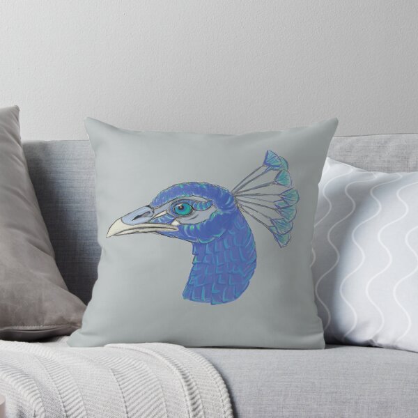 Item preview, Fowl Heads: Peacock designed and sold by Felithina.