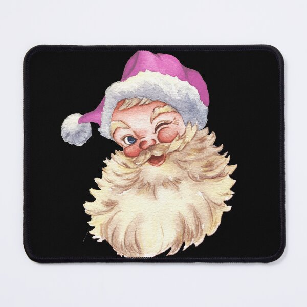 Item preview, Retro Vintage Pink Santa Claus designed and sold by inurey.