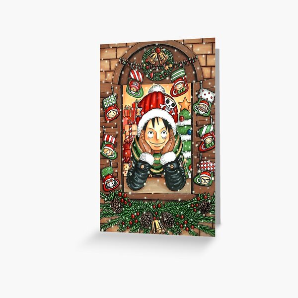 One piece Christmas celebration | Greeting Card