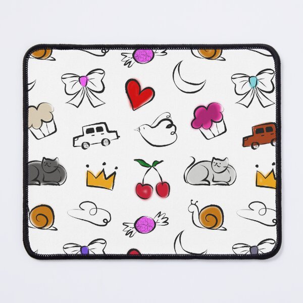 Item preview, Mix Icons art doodles designed and sold by Five Fingers.