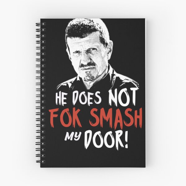 Item preview, Gunther Steiner he does not fok smash my door United Kingdom  designed and sold by silviavarelaa.