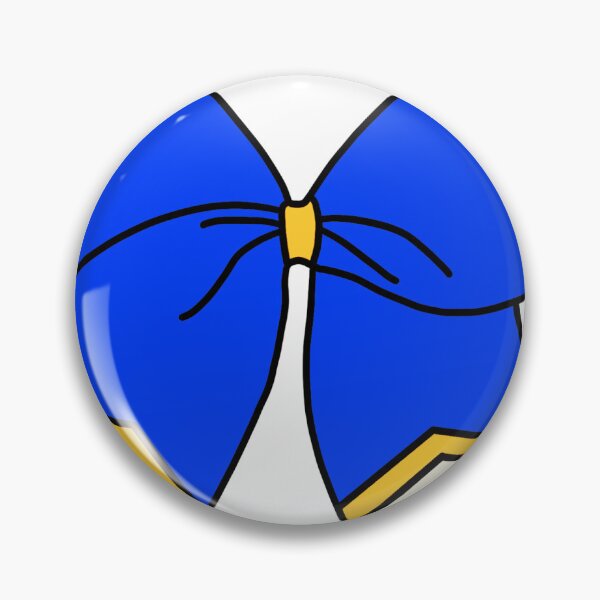 Item preview, Cheer Bow Blue and Yellow designed and sold by maddyalarcon.