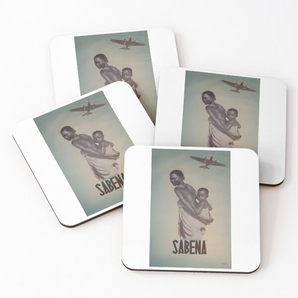 Item preview, SABENA Africa Vintage Travel Poster 30's designed and sold by Mitch-Angelo.