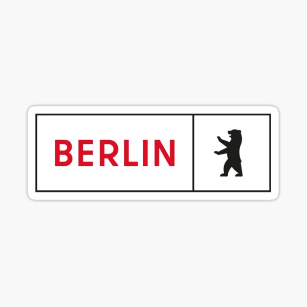 Artikel-Vorschau von " Deutschland: 2022/heute Berin - Land Berlin design Logo .. , designt und verkauft von MOUNTAINS on FIRE.