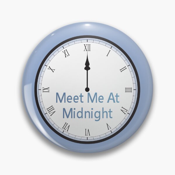 Item preview, Meet Me At Midnight Clock designed and sold by MKartistry.