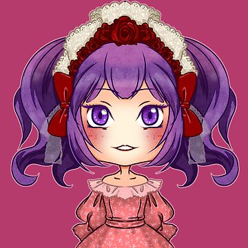 Artwork thumbnail, Chibi Lavendar Girl in Town by Hawa777ARTS