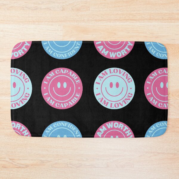 Item preview, I Am Affirmation Set Smiley Face designed and sold by NinniShop.