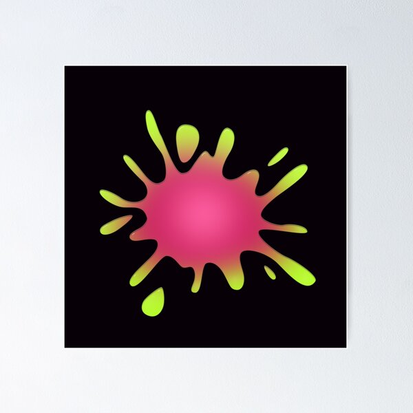 Item preview, DJ Octavio Ink Splat designed and sold by galaxydaydreams.