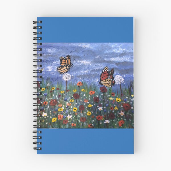 Aperçu de l'œuvre Prairie aux papillons créée et vendue par Laura Crean.