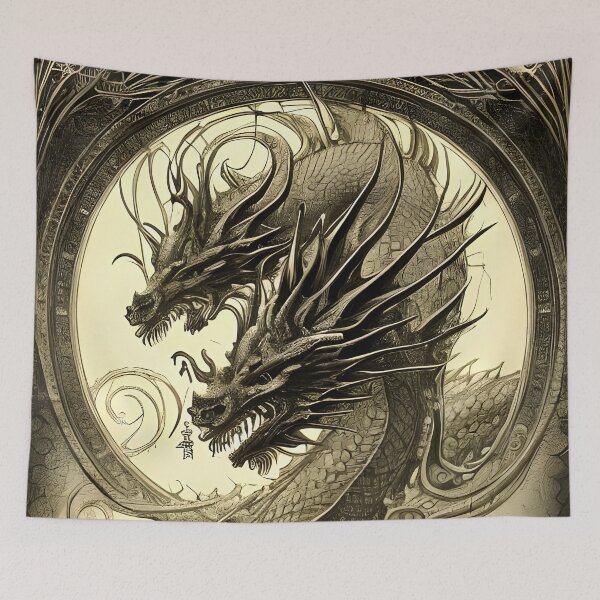 Item preview, Double-Headed Dragon designed and sold by antonioruiz.