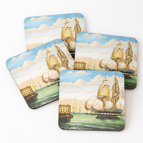 Item preview, Thomas Chambers Bay of New York Sunset designed and sold by MARWA-STORE.