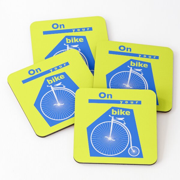 Item preview, On Your Bike (blue) original design  designed and sold by pop-and-bee.