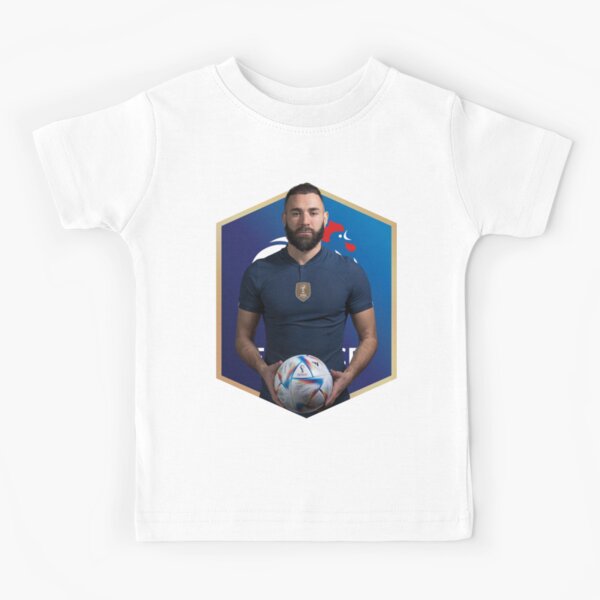 Karim Benzema Kids T-Shirt by Anton Smito - Pixels