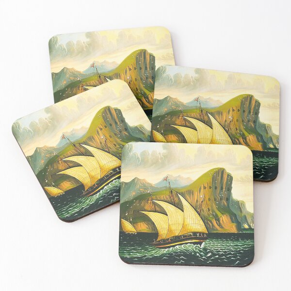 Item preview, Thomas Chambers Felucca off Gibraltar designed and sold by MARWA-STORE.