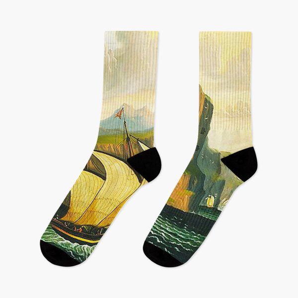 Item preview, Thomas Chambers Felucca off Gibraltar designed and sold by MARWA-STORE.
