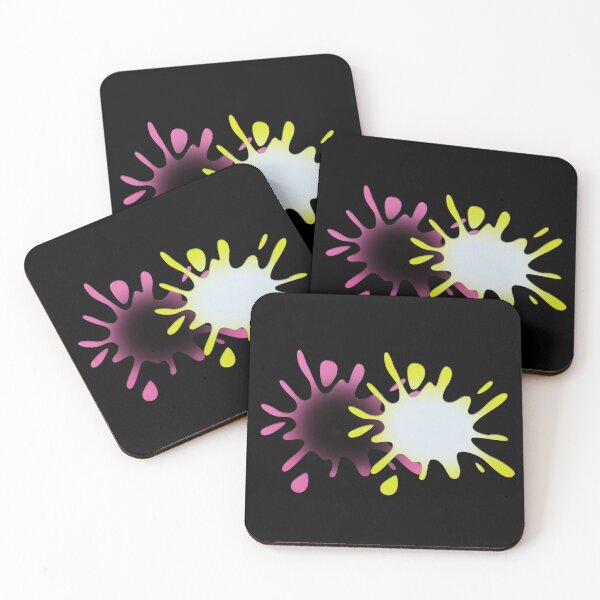Item preview, Squid Sisters Ink Splats designed and sold by galaxydaydreams.